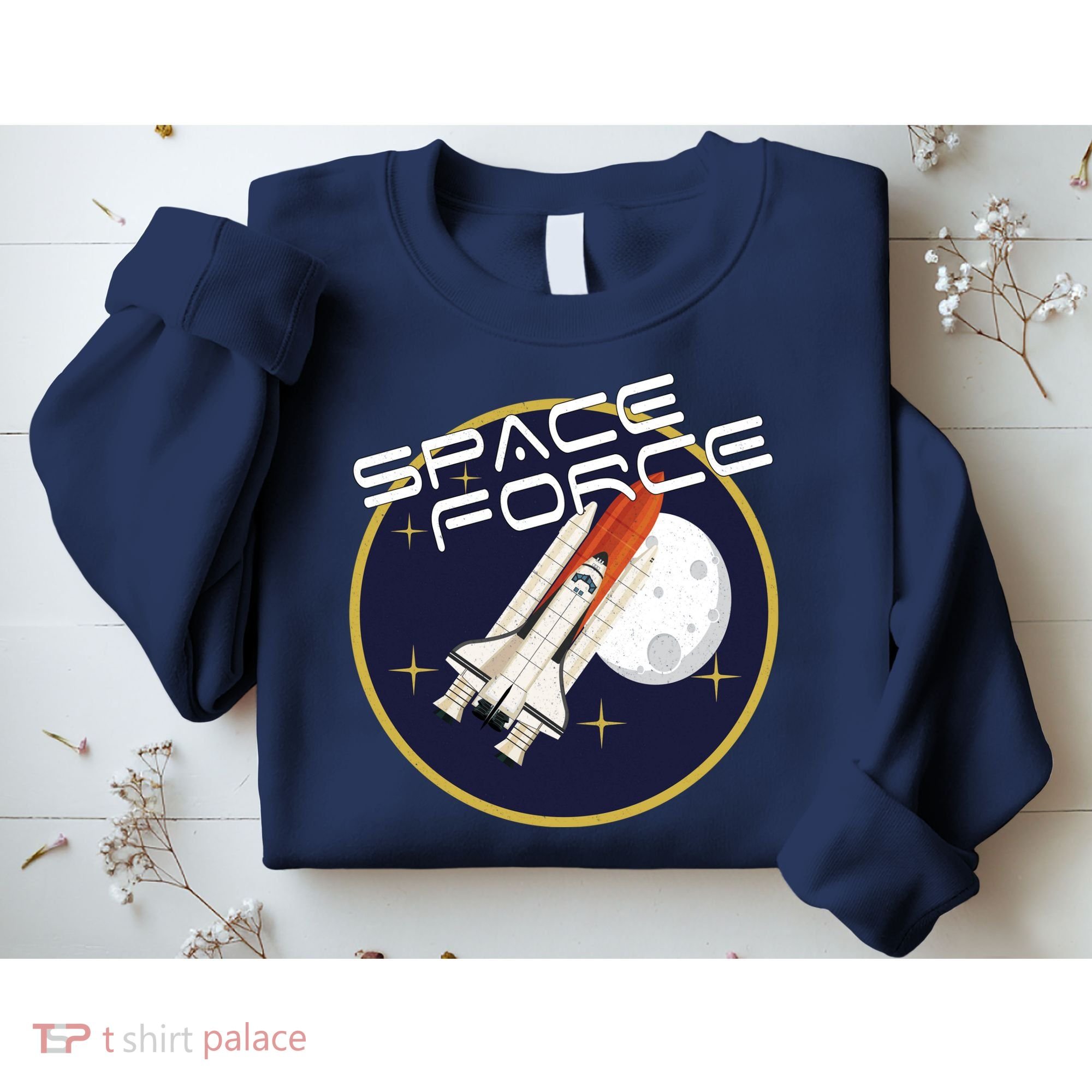 USSF United States Space Force Rocketship Emblem Sweatshirt