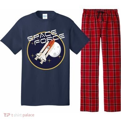 USSF United States Space Force Rocketship Emblem Pajama Set