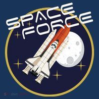 USSF United States Space Force Rocketship Emblem Mousepad thumb 1