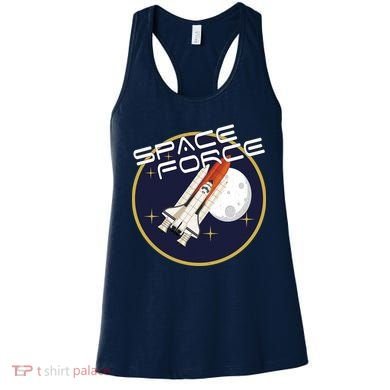 USSF United States Space Force Rocketship Emblem Women's Tank Top