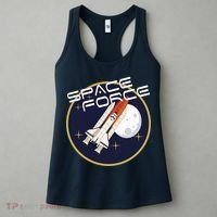 USSF United States Space Force Rocketship Emblem Women's Tank Top thumb 3
