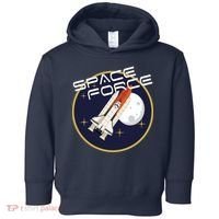 USSF United States Space Force Rocketship Emblem Toddler Hoodie thumb 0