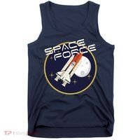 USSF United States Space Force Rocketship Emblem Tank Top thumb 0