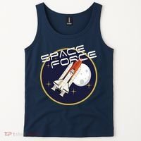 USSF United States Space Force Rocketship Emblem Tank Top thumb 2