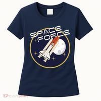 USSF United States Space Force Rocketship Emblem Women's T-Shirt thumb 0
