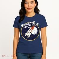 USSF United States Space Force Rocketship Emblem Women's T-Shirt thumb 4