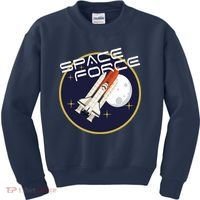 USSF United States Space Force Rocketship Emblem Kids Sweatshirt thumb 0