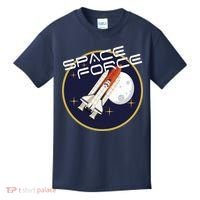 USSF United States Space Force Rocketship Emblem Kids T-Shirt thumb 0