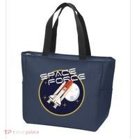 USSF United States Space Force Rocketship Emblem Tote Bag thumb 3