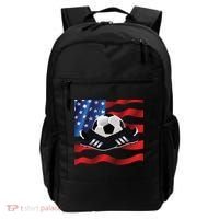 US Soccer Fan Team USA Ball Flag Backpack thumb 0