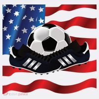 US Soccer Fan Team USA Ball Flag Women's Tank Top thumb 5