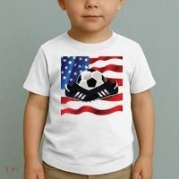 US Soccer Fan Team USA Ball Flag Toddler T-Shirt thumb 2