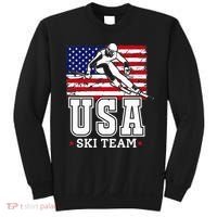 Usa Ski Team American Flag Skiing Skier Sweatshirt thumb 0