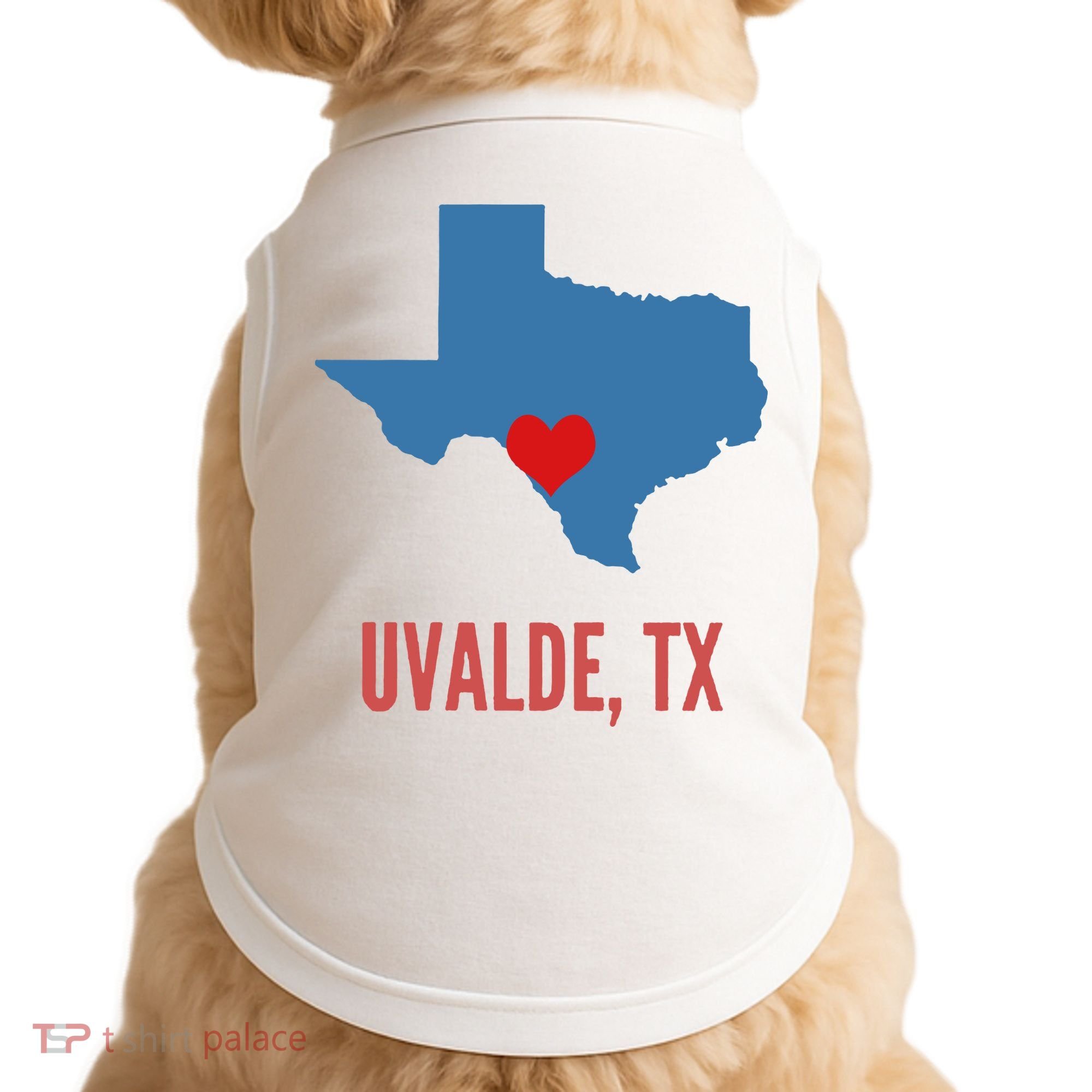 Uvalde Strong Texas Shooting School Doggie Tank