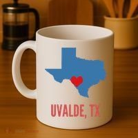 Uvalde Strong Texas Shooting School Coffee Mug thumb 4