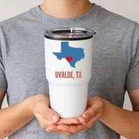 Uvalde Strong Texas Shooting School Tumbler thumb 2