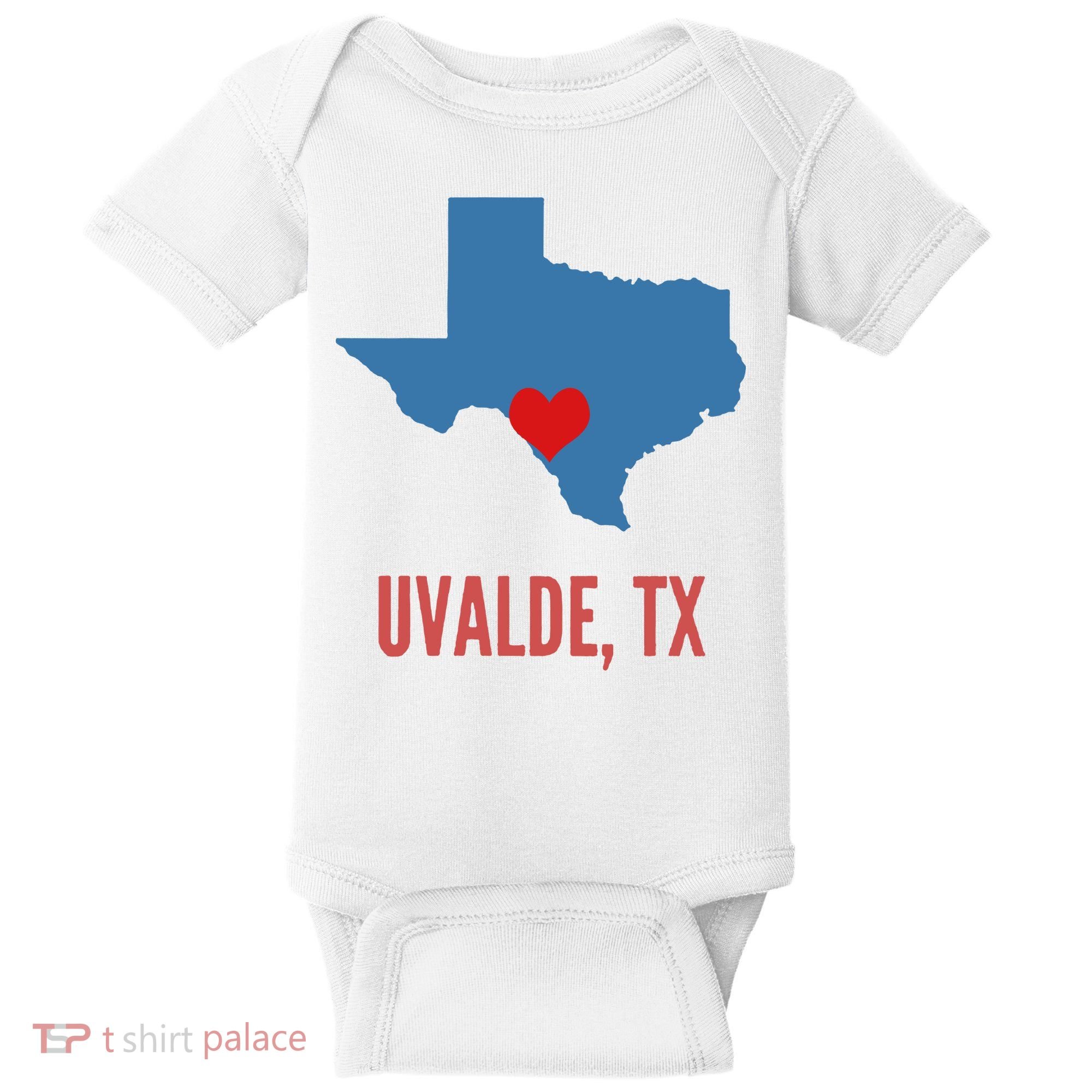 Uvalde Strong Texas Shooting School Baby Bodysuit