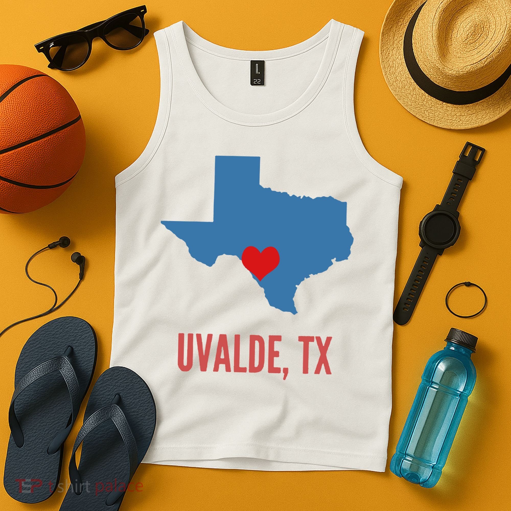 Uvalde Strong Texas Shooting School Tank Top