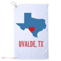 Uvalde Strong Texas Shooting School Golf Towel thumb 0
