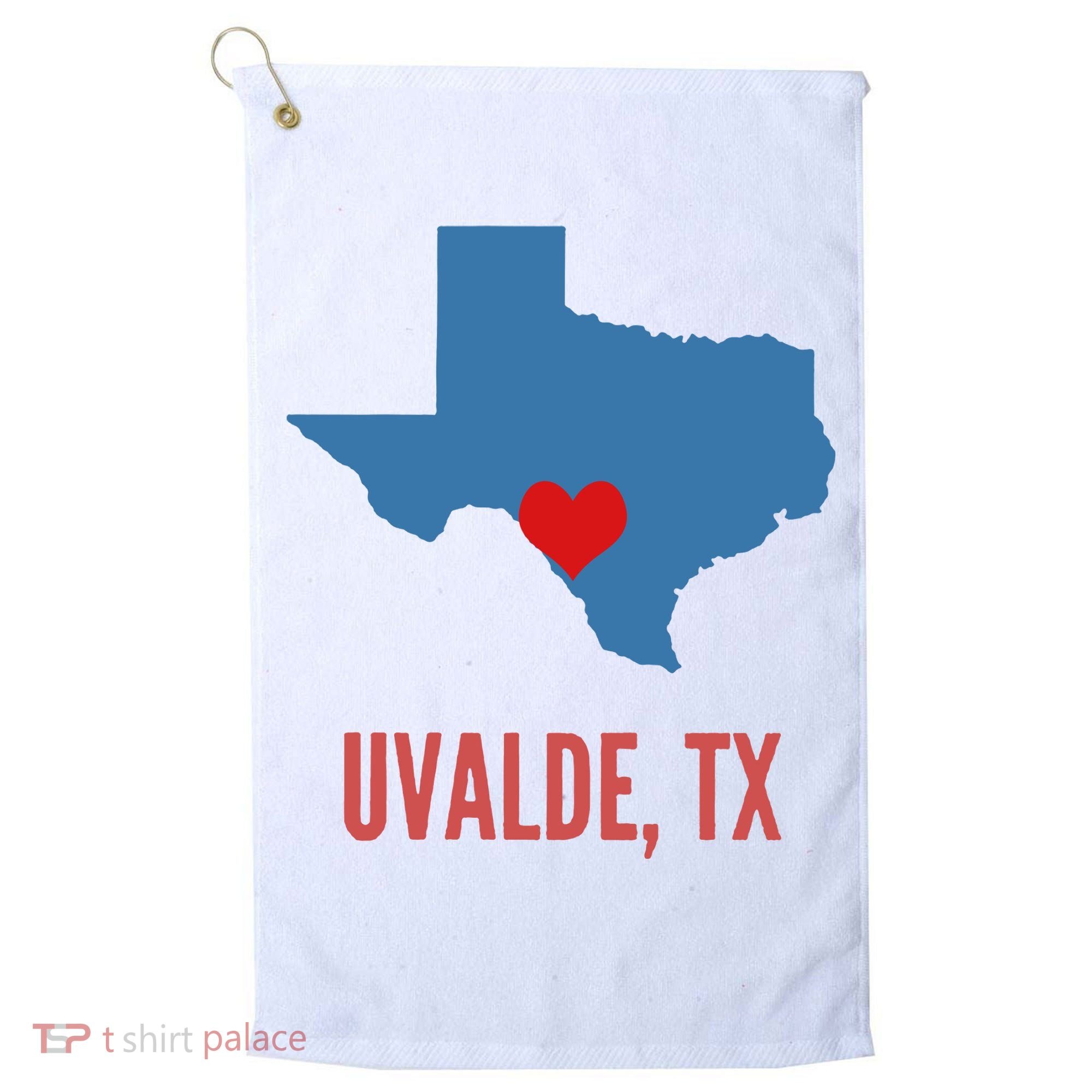 Uvalde Strong Texas Shooting School Golf Towel