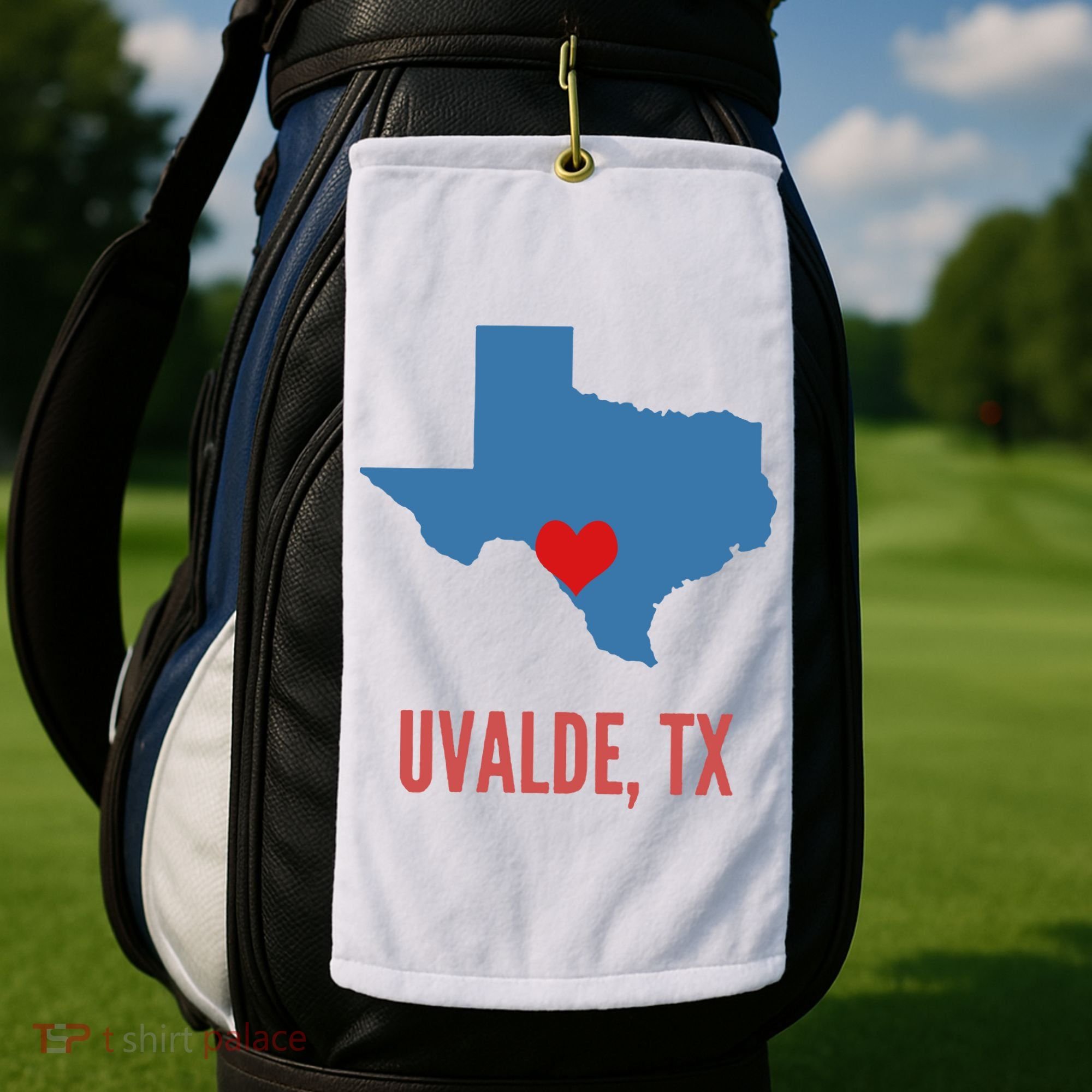 Uvalde Strong Texas Shooting School Golf Towel