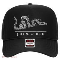 United States Thirteen Colonies Join Or Die Snake Hat thumb 0