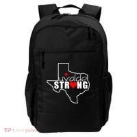 Uvalde Strong Texas Map Heart Backpack thumb 0