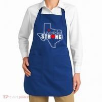 Uvalde Strong Texas Map Heart Apron thumb 2