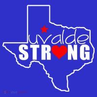 Uvalde Strong Texas Map Heart Baby Bodysuit thumb 2