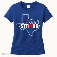 Uvalde Strong Texas Map Heart Women's T-Shirt thumb 0