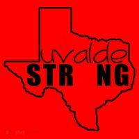Uvalde Strong Texas Map Heart Santa Hat thumb 1