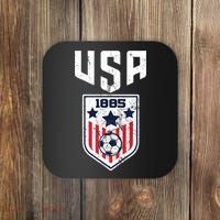 USA Soccer Team 1885 Cool Futbol Equipment Coaster thumb 0