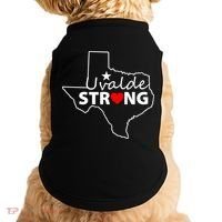Uvalde Strong Texas Strong Doggie Tank thumb 0