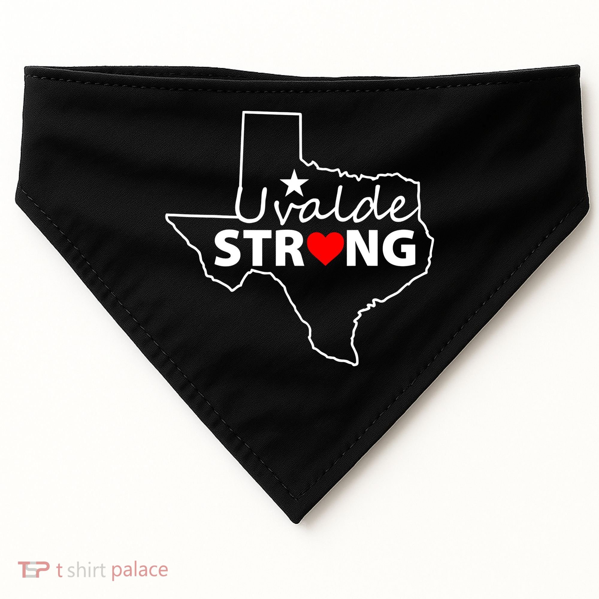 Uvalde Strong Texas Strong USA-Made Doggie Bandana