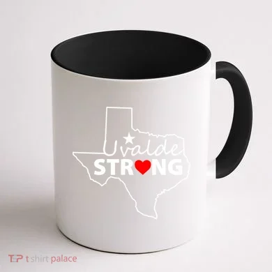 Uvalde Strong Texas Strong Coffee Mug back