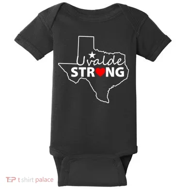 Uvalde Strong Texas Strong Baby Bodysuit