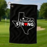 Uvalde Strong Texas Strong Golf Towel thumb 1