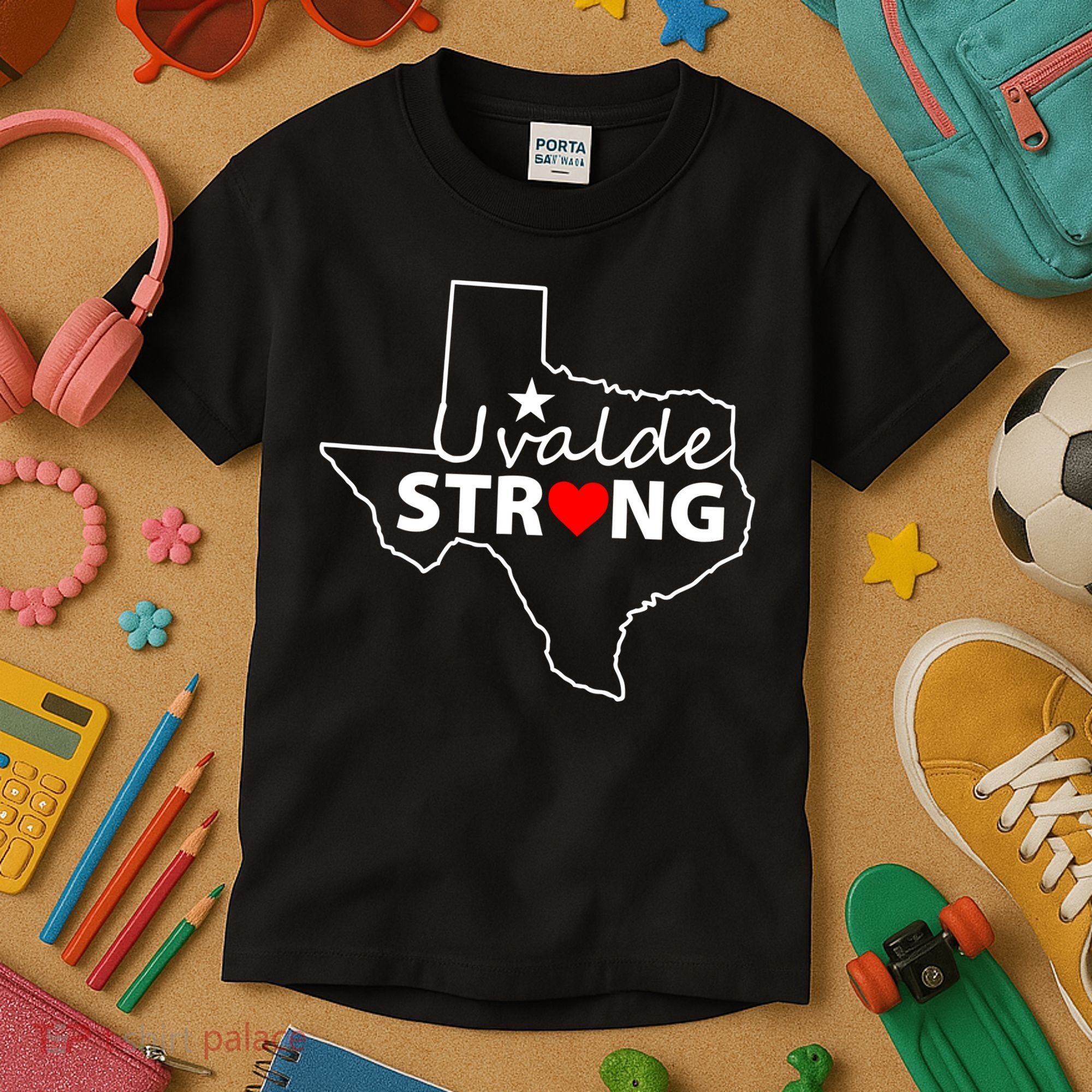Uvalde Strong Texas Strong Kids T-Shirt