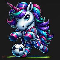Unicorn Soccer Team Player Backpack thumb 2