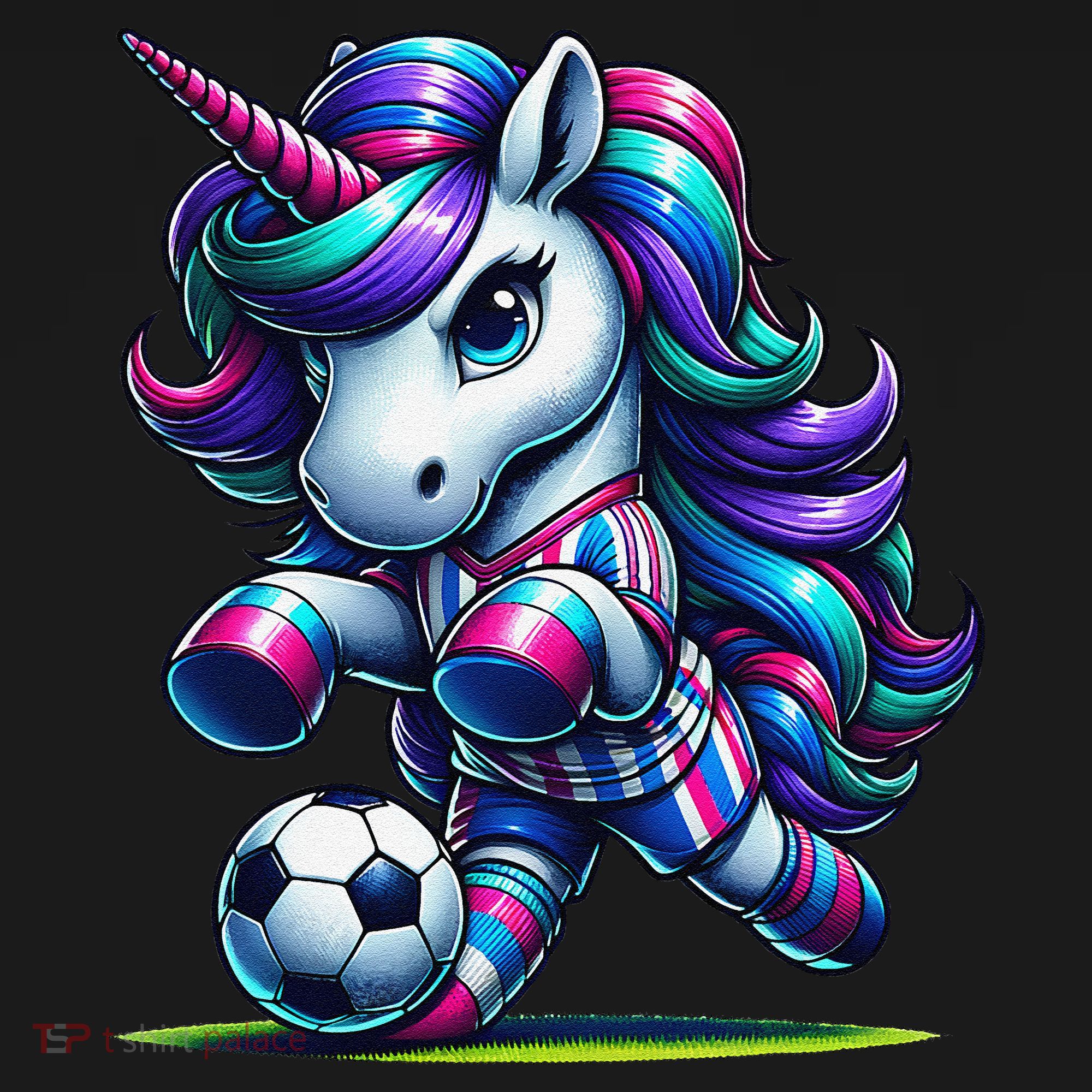 Unicorn Soccer Team Player Backpack