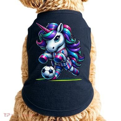 Unicorn Soccer Team Player Doggie Tank