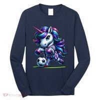 Unicorn Soccer Team Player Long Sleeve Shirt thumb 0