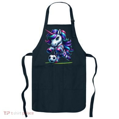 Unicorn Soccer Team Player Apron