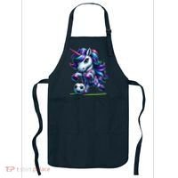 Unicorn Soccer Team Player Apron thumb 0