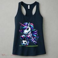 Unicorn Soccer Team Player Women's Tank Top thumb 3