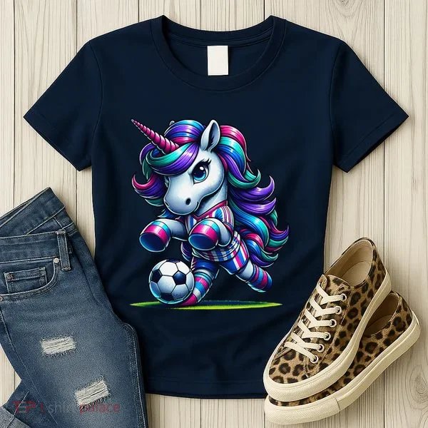 Unicorn Soccer Team Player Women's T-Shirt