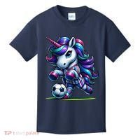 Unicorn Soccer Team Player Kids T-Shirt thumb 0