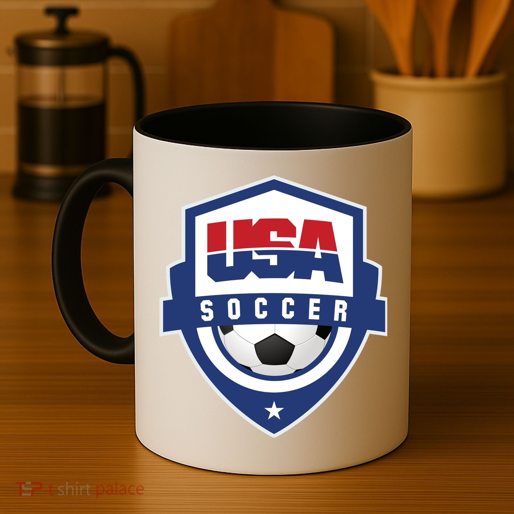 US Soccer Team USA Coffee Mug
