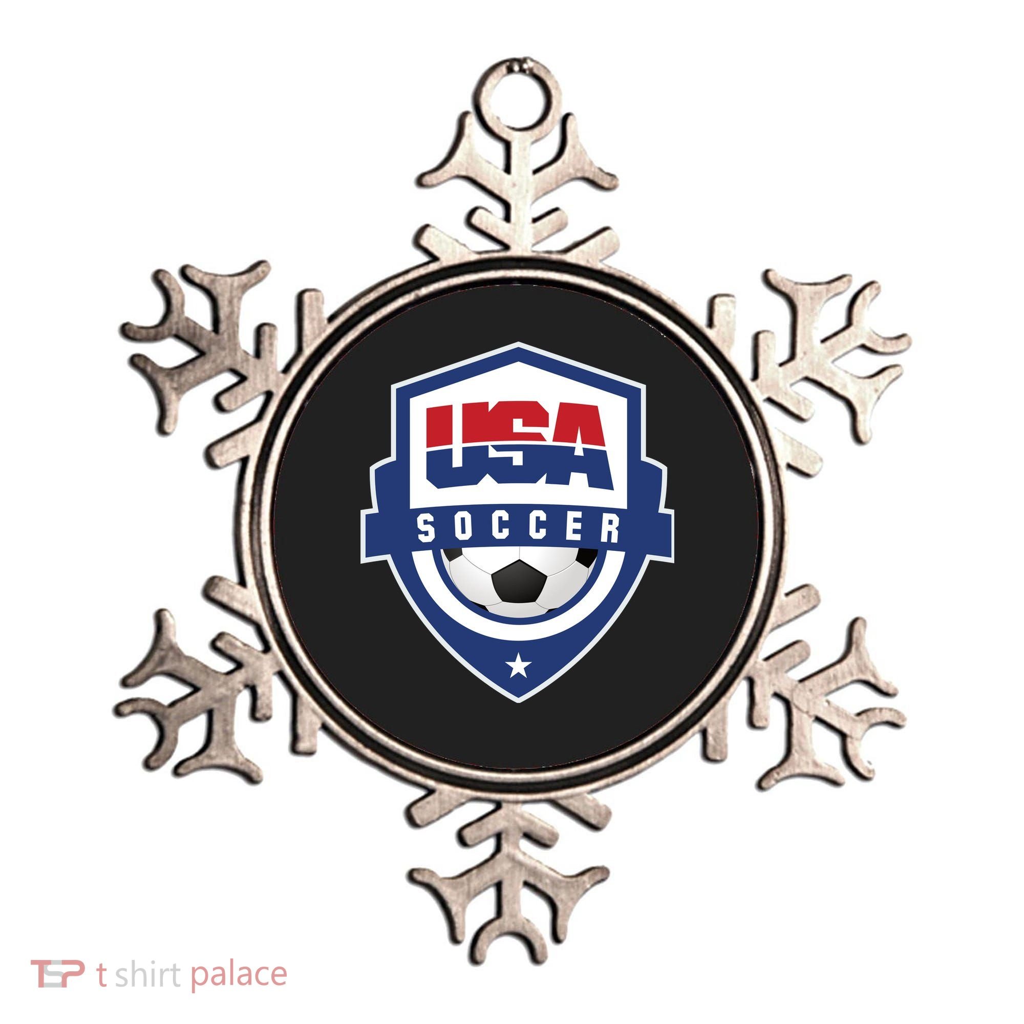 US Soccer Team USA Ornament