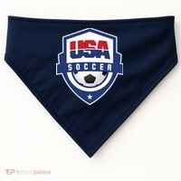 US Soccer Team USA USA-Made Doggie Bandana thumb 0